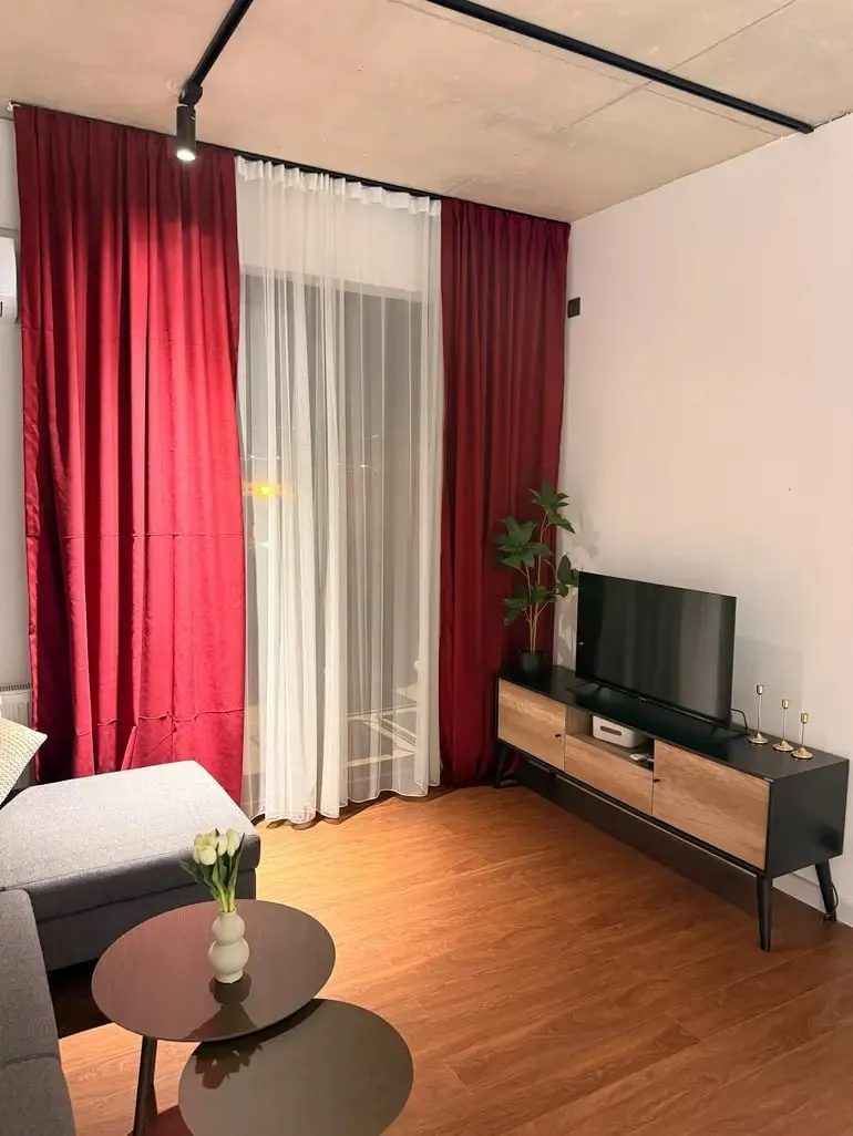 Modern 3-room apartment in Lisi, $1250/month