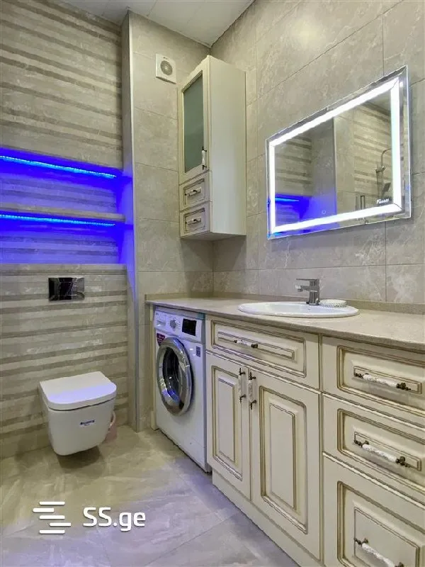 Elite 2-room apartment on 22nd floor in Saburtalo, $1500/month