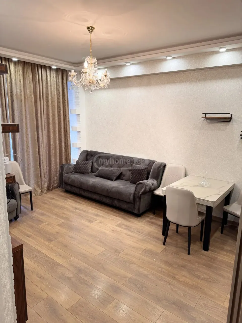 2-ოთახიანი ბინა გლდანში, $600/თვე