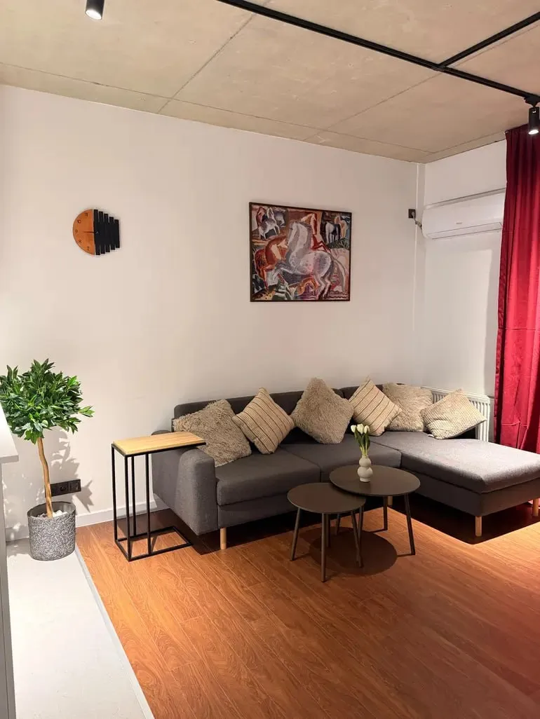 Modern 3-room apartment in Lisi, $1250/month