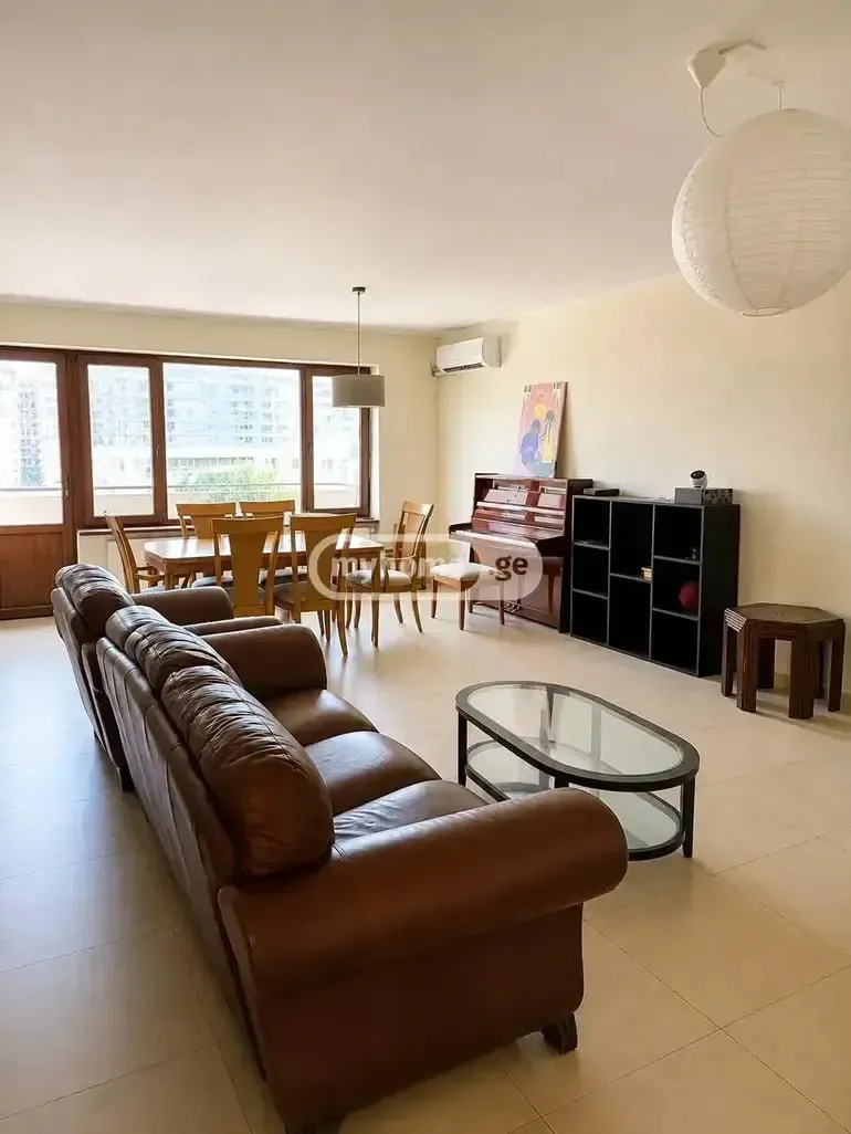 Spacious 3-bedroom apartment in Saburtalo with hippodrome view, $850/month