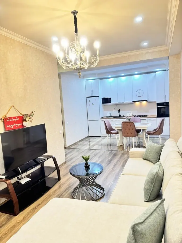 2-room apartment on Tsagareli, Saburtalo, $1100/month