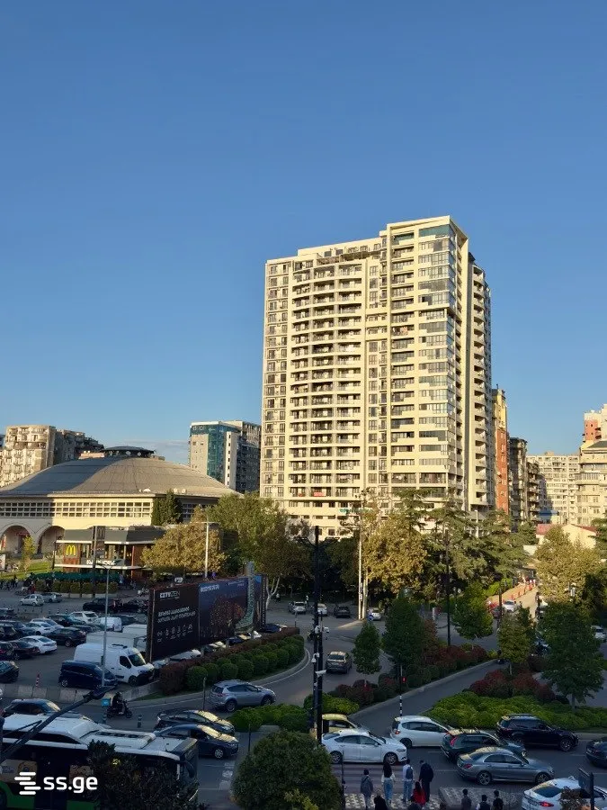 Elite 2-room apartment on 22nd floor in Saburtalo, $1500/month
