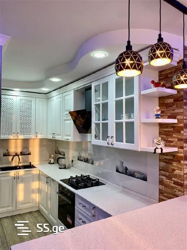 Elite 2-room apartment on 22nd floor in Saburtalo, $1500/month