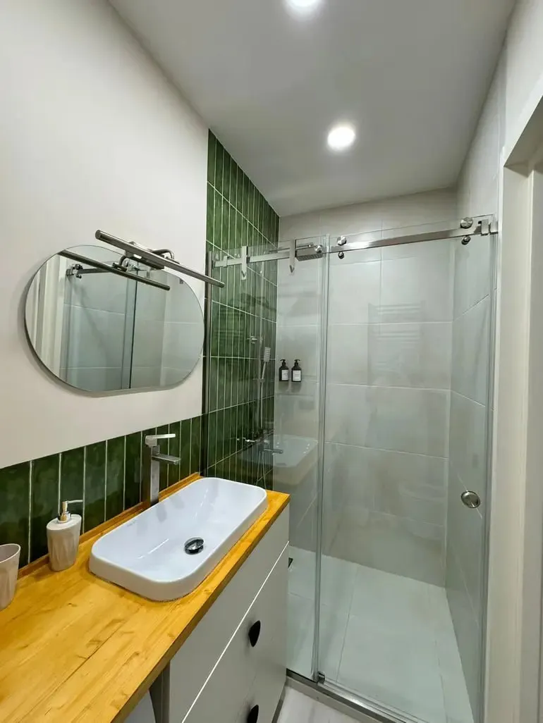 2-room apartment on Nutsubidze in Alpha complex, $800/month