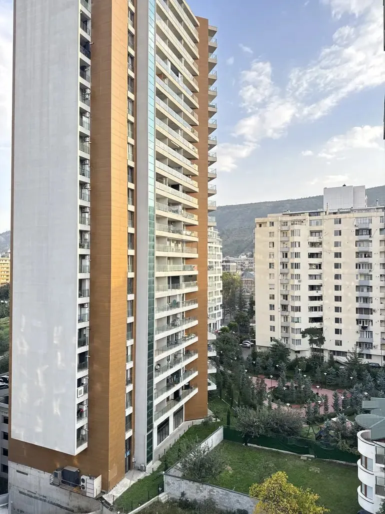 1-bedroom new apartment in Vake, $1200/month